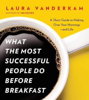 หนังสือ "What the most successful people do before breakfast"